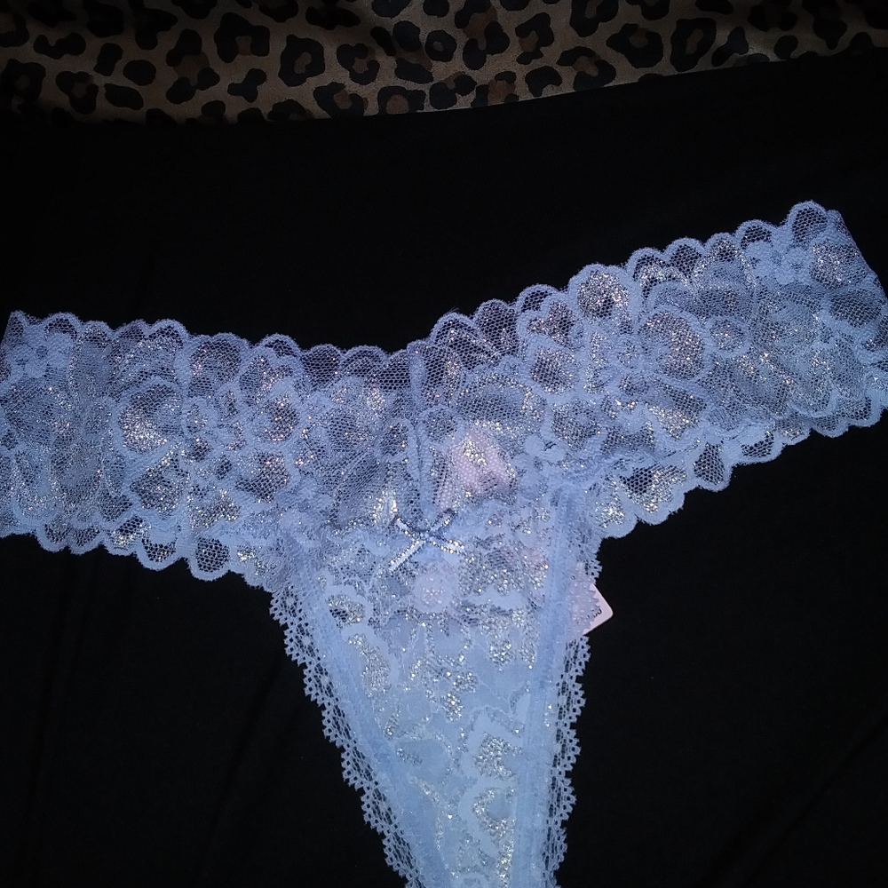 Victoria's Secret baby blue thong